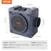 VEVOR Air Scrubber with 3-Stage Filtration, Stackable Negative Air Machine 800 CFM, Air Cleaner with MERV10, Carbon, H13 HEPA, for Home, Industrial an